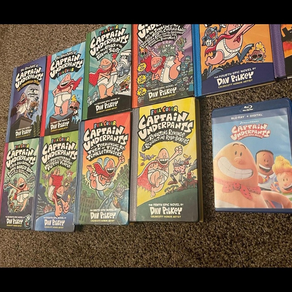 Captain Underpants Blu-ray Collection